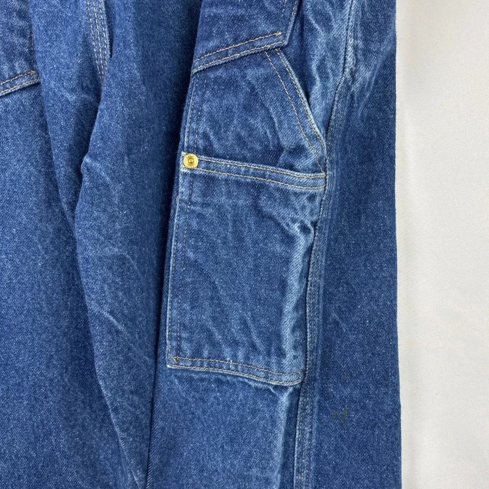 Carhartt Vintage Y2K Carpenter Jeans 36x32 Suspender Buttons Workwear Streetwear